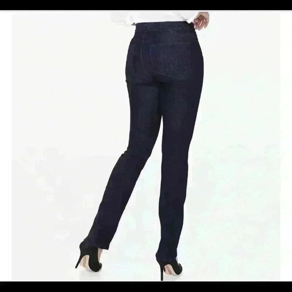 NYDJ Marilyn Tummy-Control Straight-Leg Jeans - Picture 3 of 9